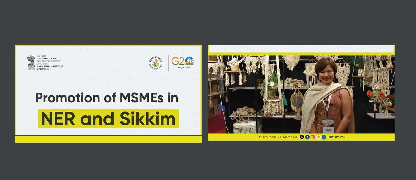 Promotion of MSMEs in NER and Sikkim